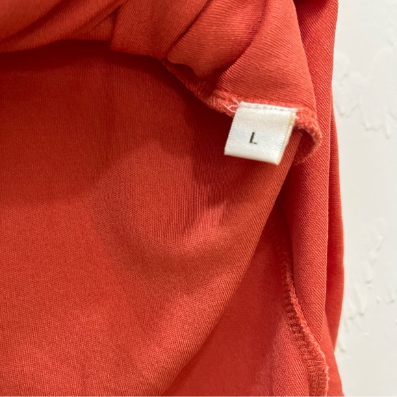 Doncaster Women's Vibrant Orange Tank Top Silk size L Sleeveless - Picture 4 of 7